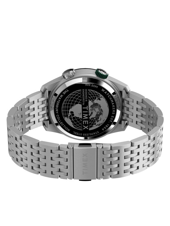 Timex Timex Käekell Waterbury TW2V49700 Hõbedane