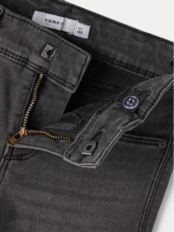 NAME IT NAME IT Jeans hlače 13208876 Siva Skinny Fit
