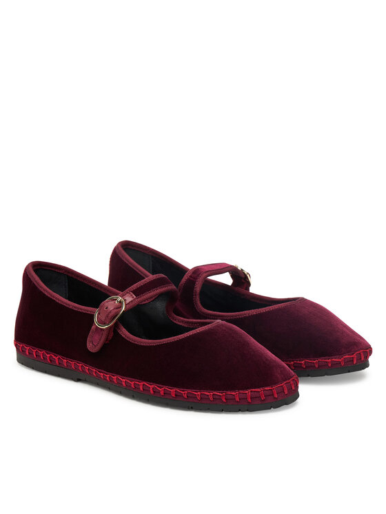 Nokwol Nokwol Scarpe basse Mel Bordeaux