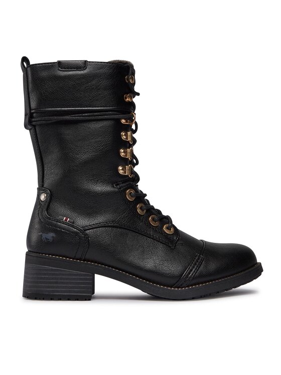 Mustang Mustang Stiefeletten 1402501 Schwarz