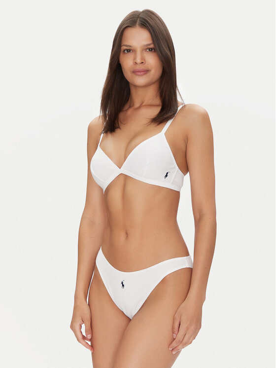Polo Ralph Lauren Polo Ralph Lauren Podprsenka Bralette 4P0219 Bílá