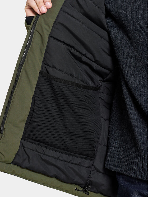 Didriksons Didriksons Зимно яке Stefan Usx Jkt 505041 Зелен Regular Fit