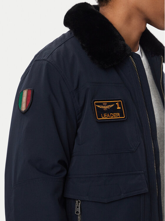 Aeronautica Militare Aeronautica Militare Winterjacke 262AB3108UCT03151 Dunkelblau Regular Fit