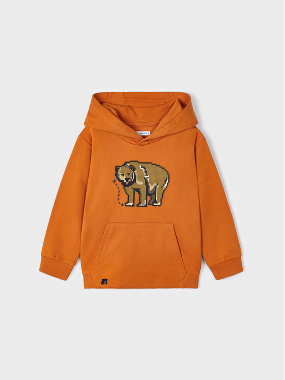 Mayoral Mayoral Bluza 4.422 Pomarańczowy Regular Fit