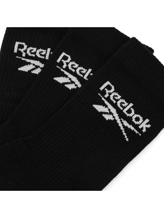 Reebok Reebok Set od 3 para unisex visokih čarapa R0452-SS24 (3-pack) Crna