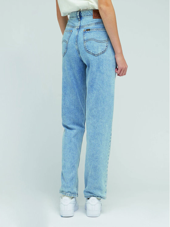 Lee Lee Jeansy Elasticated Carol L34THLB11 112330490 Niebieski Regular Fit