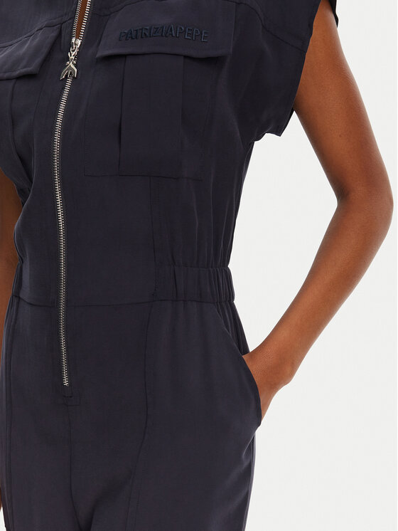 Patrizia Pepe Patrizia Pepe Ολόσωμη φόρμα 2T0072 A573 C789 Σκούρο μπλε Regular Fit