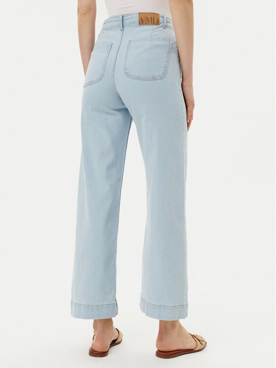 Vero Moda Vero Moda Jeans hlače Kayla 10328192 Modra Wide Leg