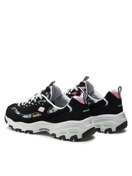Skechers Skechers Sneakers D'Lites-Blooming Fields 149794/BKMT Nero