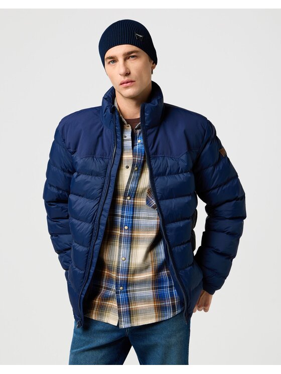Wrangler Wrangler Czapka EASY BEANIE Niebieski