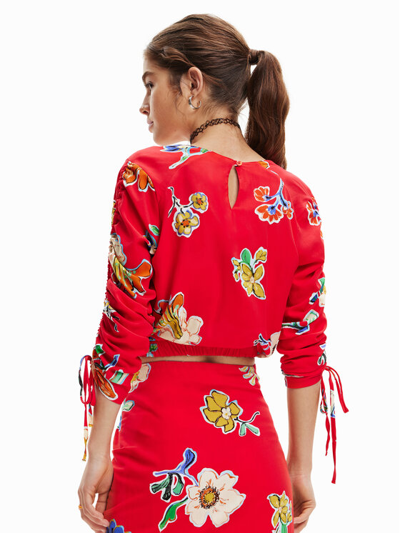Desigual Desigual Блузка Landi 23SWBW25 Червоний Regular Fit