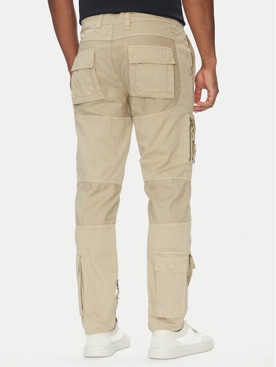 Aeronautica Militare Aeronautica Militare Hlače 251PA1387CT1493 Bež Regular Fit