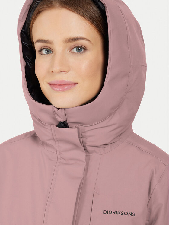 Didriksons Didriksons Parka Leya 504846 Ružičasta Relaxed Fit