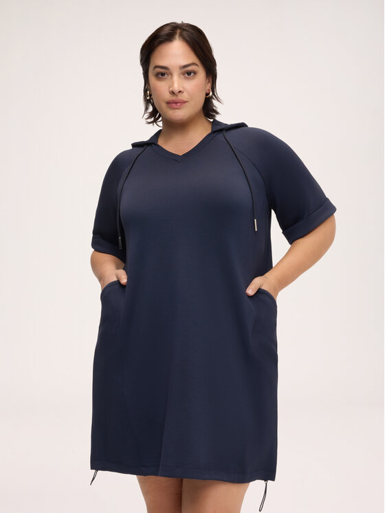 Fiorella Rubino Fiorella Rubino Sukienka codzienna 7800E000359N034 Niebieski A-Line Fit