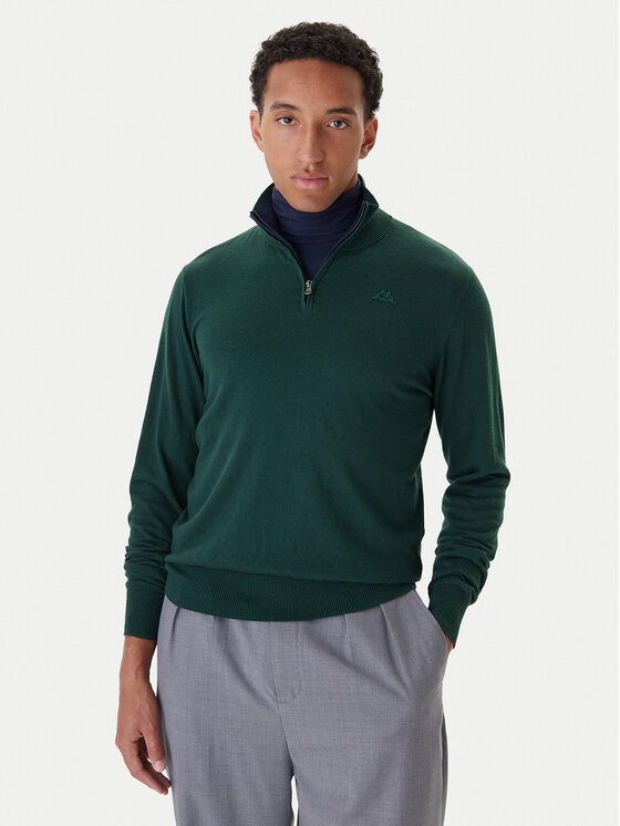 Robe di Kappa Robe di Kappa Bluză cu gât 68118HW Verde Regular Fit