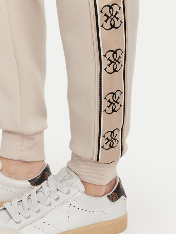 Guess Guess Spodnji del trenirke V2YB15 KB3P2 Bež Regular Fit