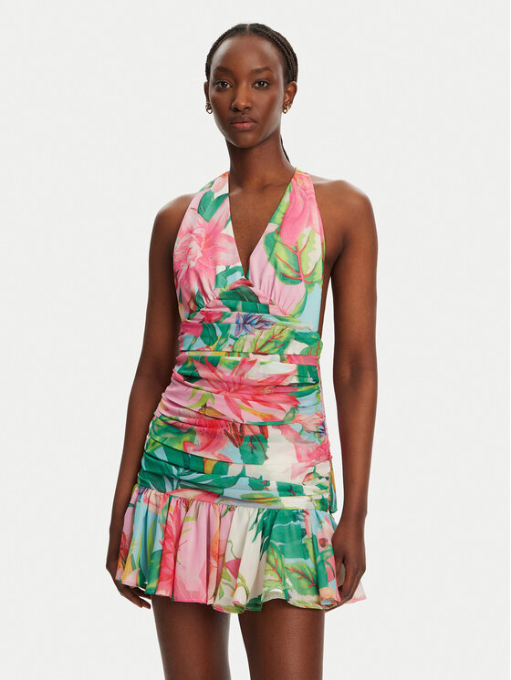 BARDOT BARDOT Φόρεμα κοκτέιλ Mave 59705DB1 Έγχρωμο Regular Fit