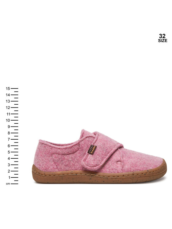 Froddo Froddo Sussid Barefoot Wooly Slippers G1700341-10 S Roosa