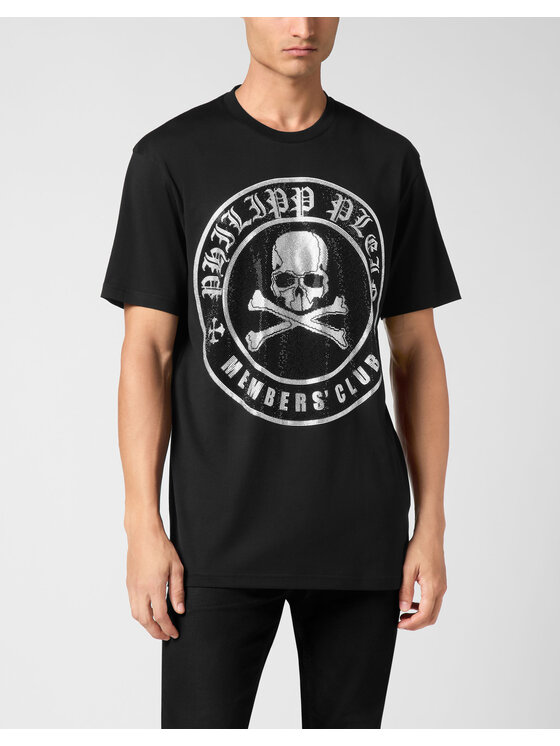 PHILIPP PLEIN PHILIPP PLEIN T-Shirt 14791 Czarny Regular Fit