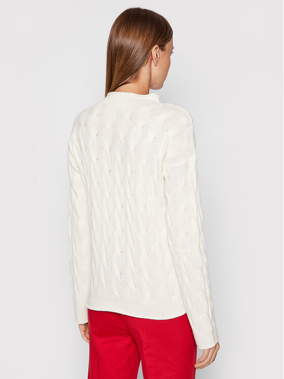 United Colors Of Benetton United Colors Of Benetton Maglione 1335D2467 Bianco Regular Fit