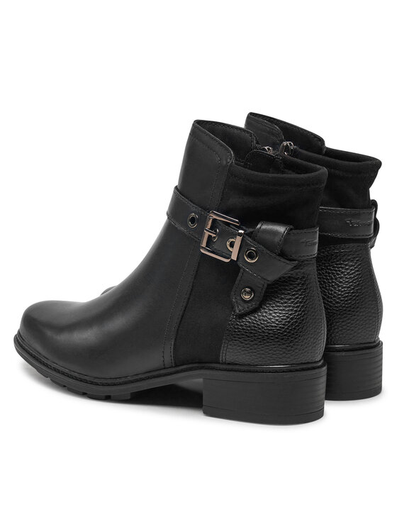 Tamaris Tamaris Polokozačky 1-25425-43 Černá