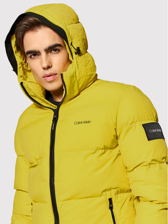 Doudoune jaune calvin klein best sale