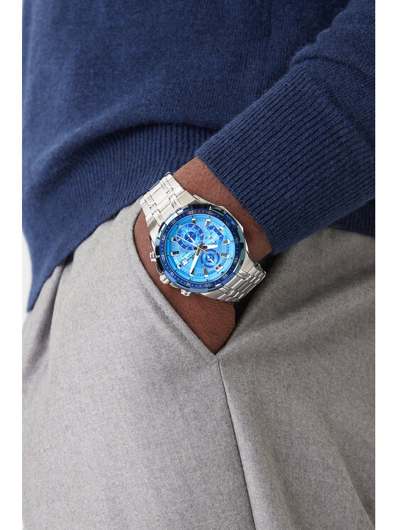 Casio Casio Часовник Edifice EFR-539DE-2AVUEF Сребрист