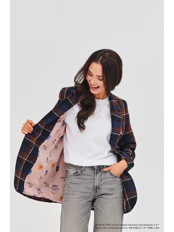 NAOKO NAOKO Marynarka Gilmore Girls Kolorowy Regular Fit