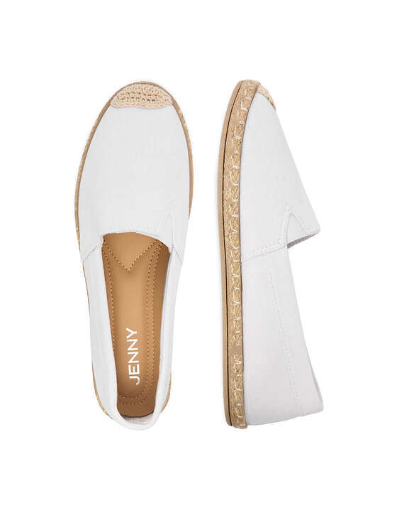 JENNY JENNY Espadryle CEO-WSK1609-20 Biały