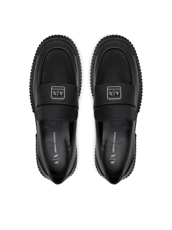 Armani Exchange Armani Exchange Loafersy XDA006 XV874 00002 Czarny
