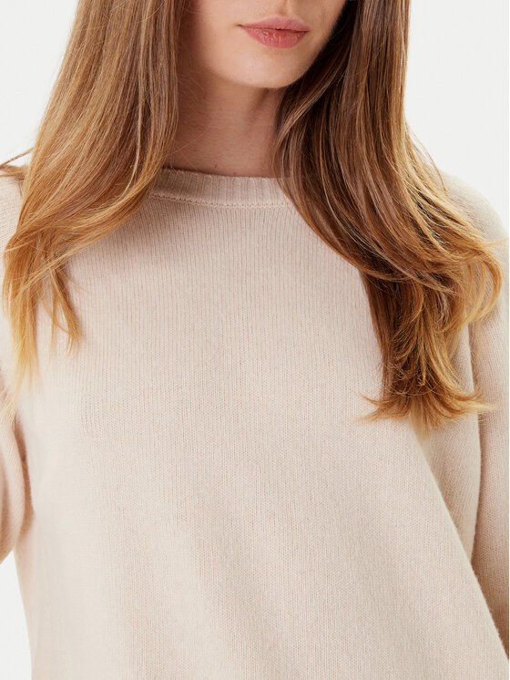 Marella Marella Sweter Celia 2523366215 Écru Regular Fit