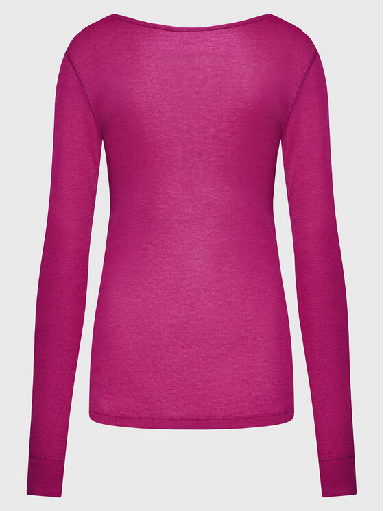 Odlo Odlo Bielizna termoaktywna górna Active Warm Eco 159101 Różowy Slim Fit