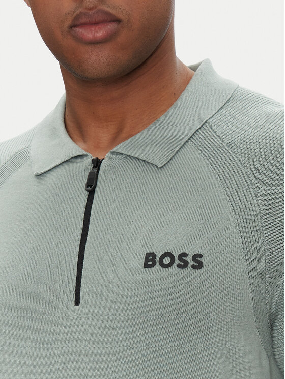 BOSS BOSS Polokošeľa K_Perform-Max_Pl 50537146 Zelená Slim Fit