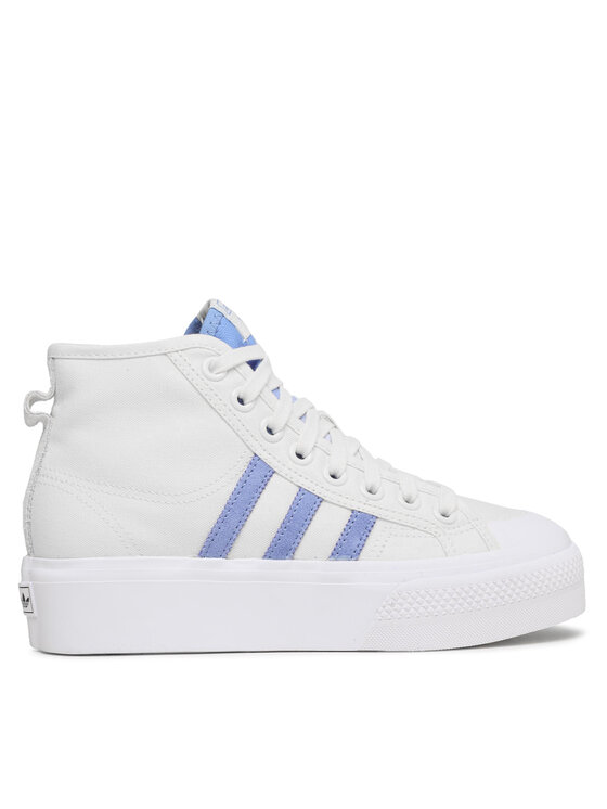 adidas Snīkeri Nizza Platform Mid FZ6189 Balts