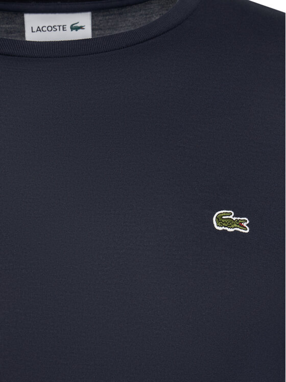 Lacoste Lacoste Pikkade varrukatega T-särk TH6712 Tumesinine Regular Fit