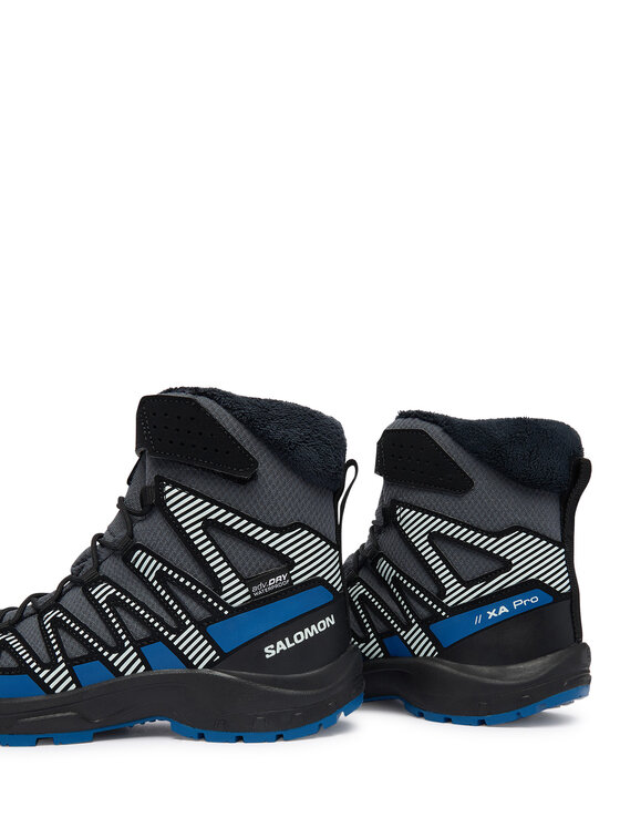 Salomon Salomon Трекінгові черевики Xa Pro V8 Winter Waterproof L47857400 Сірий