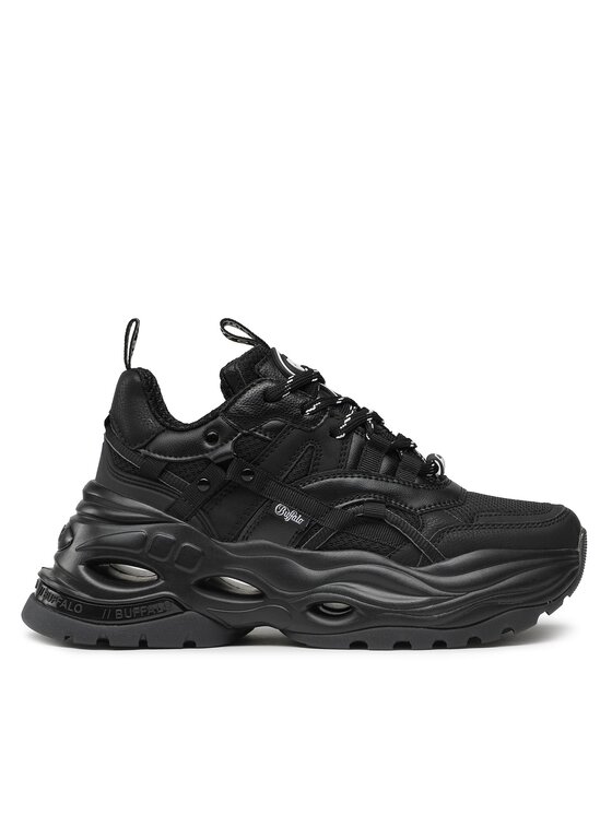 Buffalo Buffalo Sneakersy Triplet Hollow BN16307471 Černá