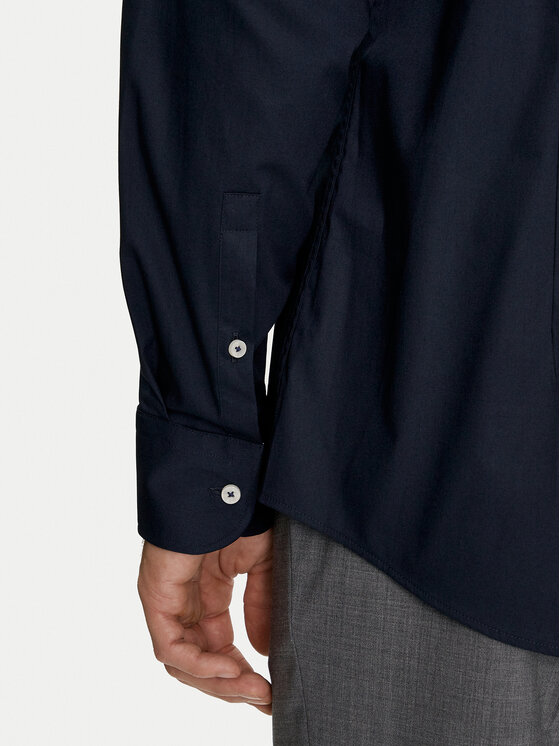 BOSS Boss Košulja H-Hank-Kent-C3-214 50512652 Tamnoplava Slim Fit