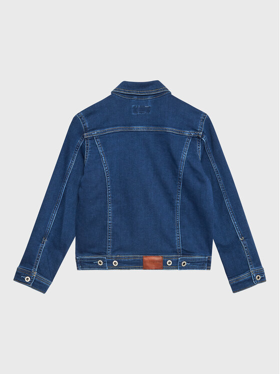 Pepe Jeans Pepe Jeans Džinsinė striukė Legendary PB401138 Tamsiai mėlyna Regular Fit