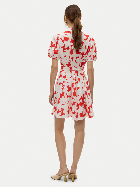 Vero Moda Vero Moda Haljina košulja Dicthe 10303728 Crvena Regular Fit