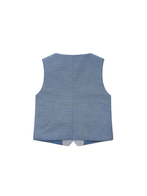 Mayoral Mayoral Vestă elegantă 3379 Albastru Regular Fit