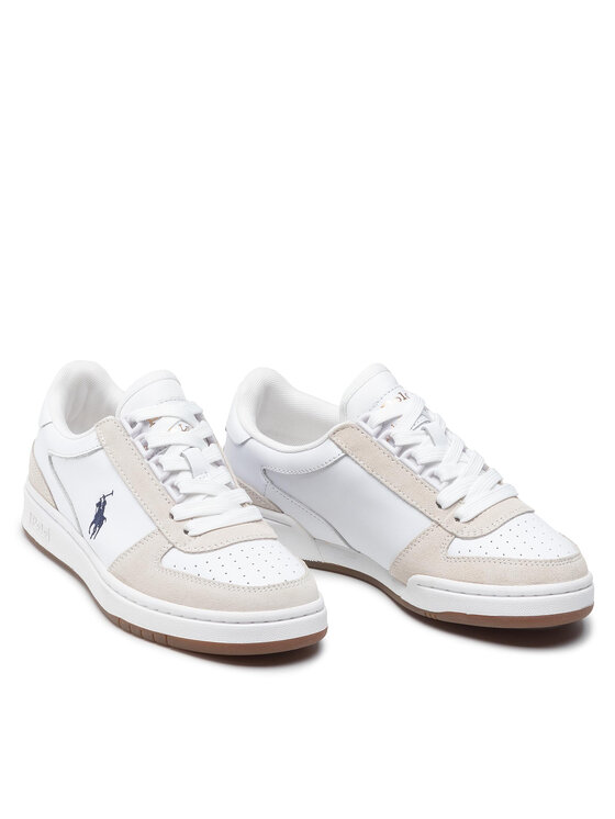 Polo Ralph Lauren Polo Ralph Lauren Sneakersy Polo Crt Pp 809834463002 Biela