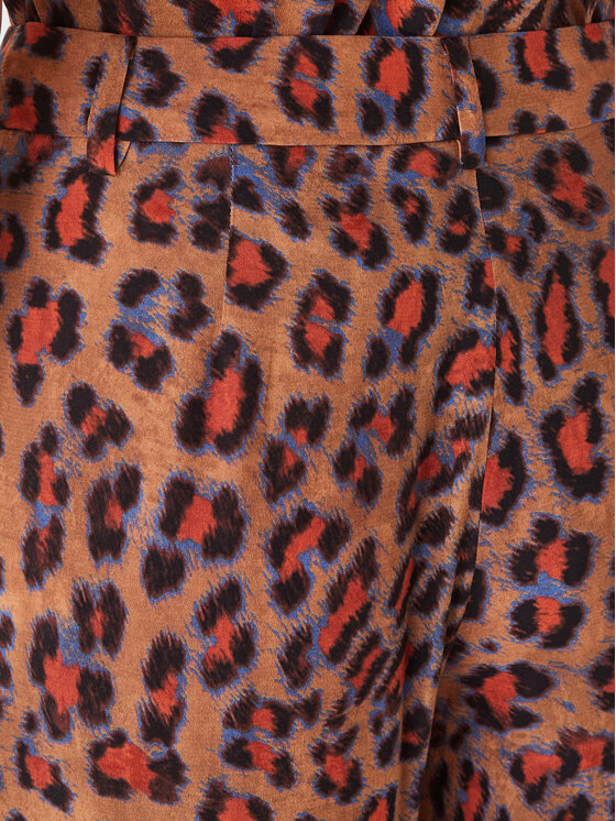 LOLA CASADEMUNT LOLA CASADEMUNT Панталони тип палацо MS2614002 Кафяв Wide Leg