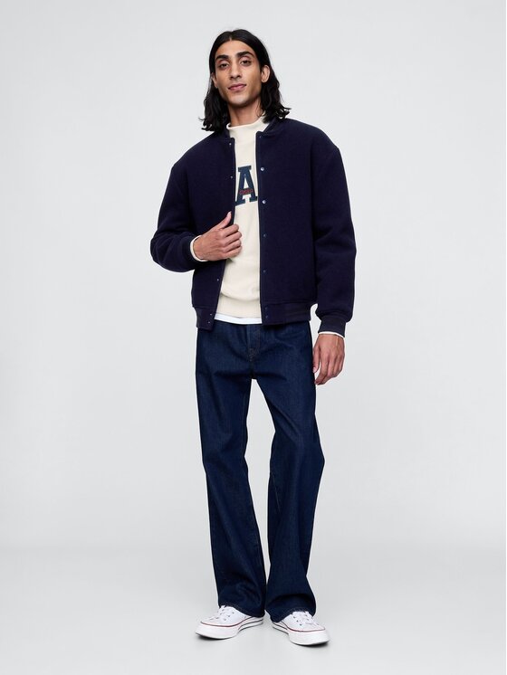 Gap Gap Bluza 586804-01 Beżowy Regular Fit