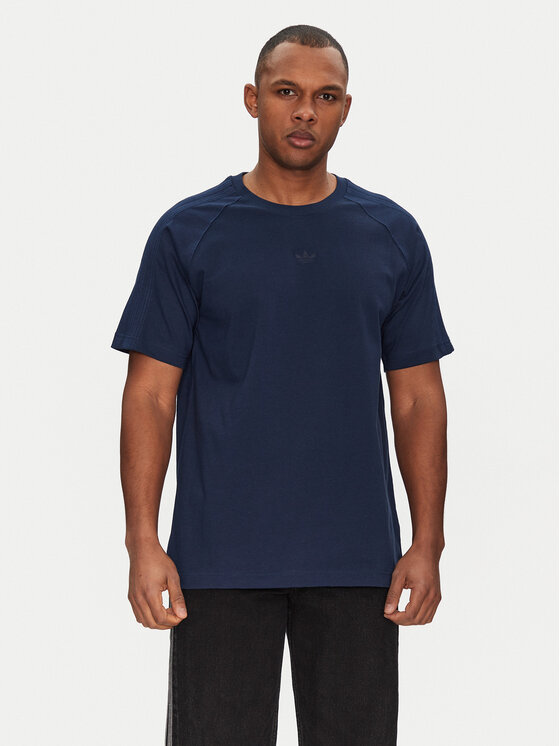 adidas adidas Póló Premium Essentials JD3279 Sötétkék Loose Fit