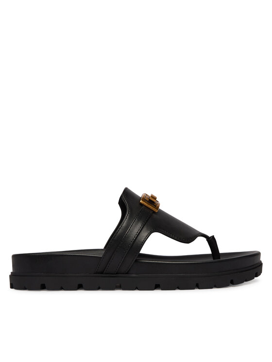 Guess Guess Čības uz pirksta FLJFRR LEA03 Melns