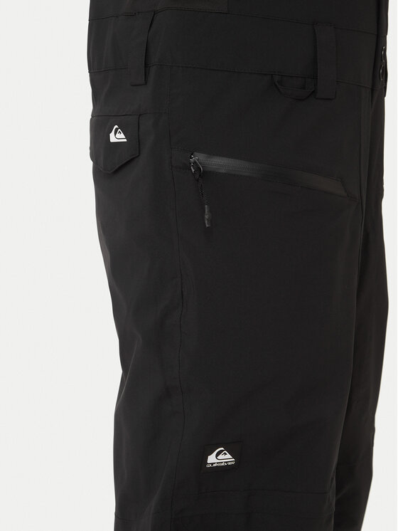 Quiksilver Quiksilver Pantaloni pentru snowboard Utility EQYTP03217 Negru Regular Fit