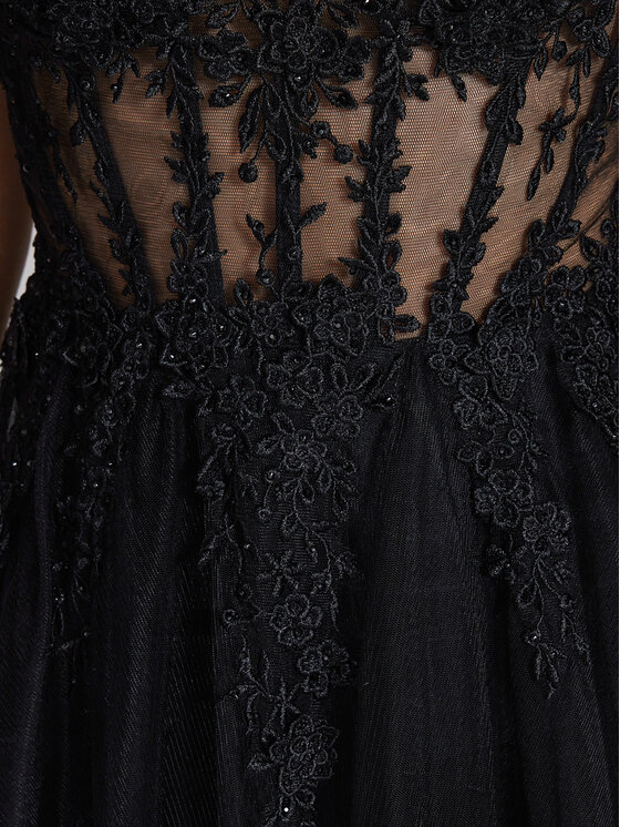 Hey Kyla Hey Kyla Официална рокля 5AI085HK Черен Regular Fit