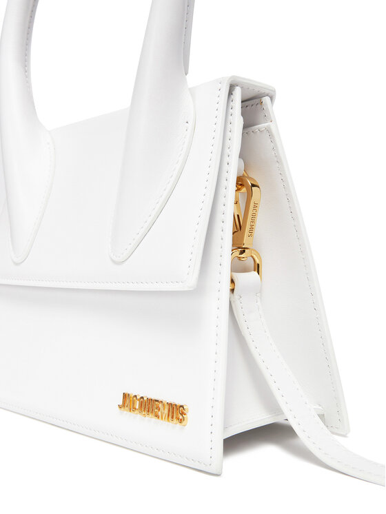JACQUEMUS JACQUEMUS Ročna torba Le Grand Chiquioto 213BA003 Bela