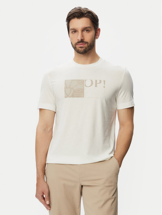 JOOP! Tricou Jj-Gislan 30103405 Crem Regular Fit